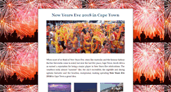 Desktop Screenshot of newyearsevecapetown.com